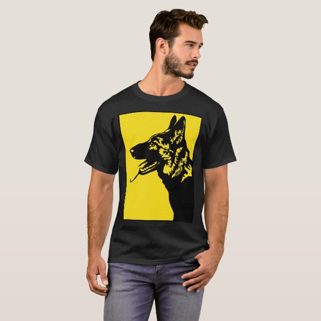 varsam hund tee shirt (Hel framsida)