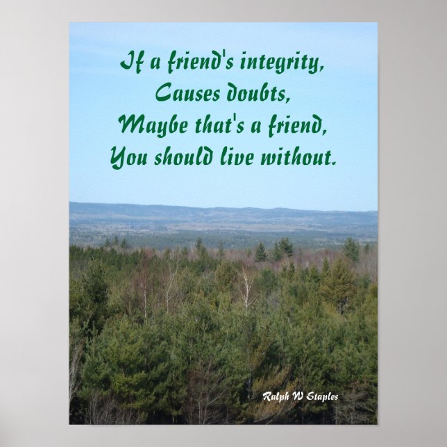 varsamhet poster vänner (Framsidan)