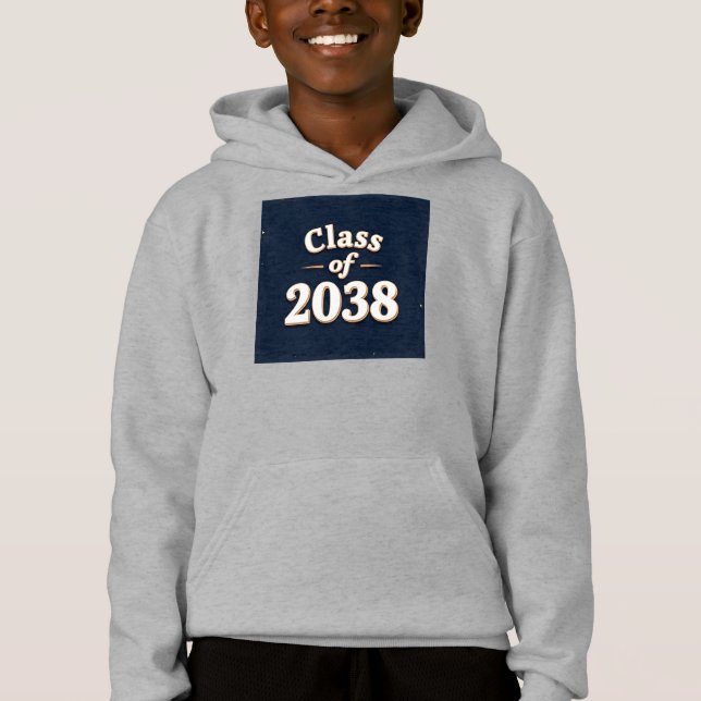 Varsitetsklass 2038 t shirt (Framsida)