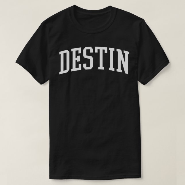 Varsity Destin Florida T Shirt (Design framsida)
