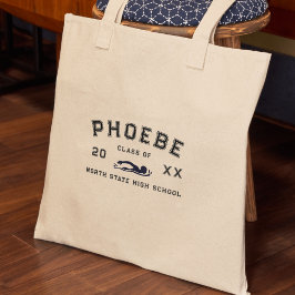 Varsity Letter Sports Graduation Custom Athlete Tygkasse