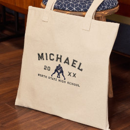 Varsity Letter Sports Graduation Custom Athlete Tygkasse