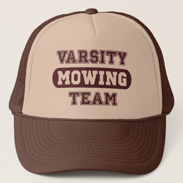 Varsity Mowing Trucker Hat Keps (Framsida)