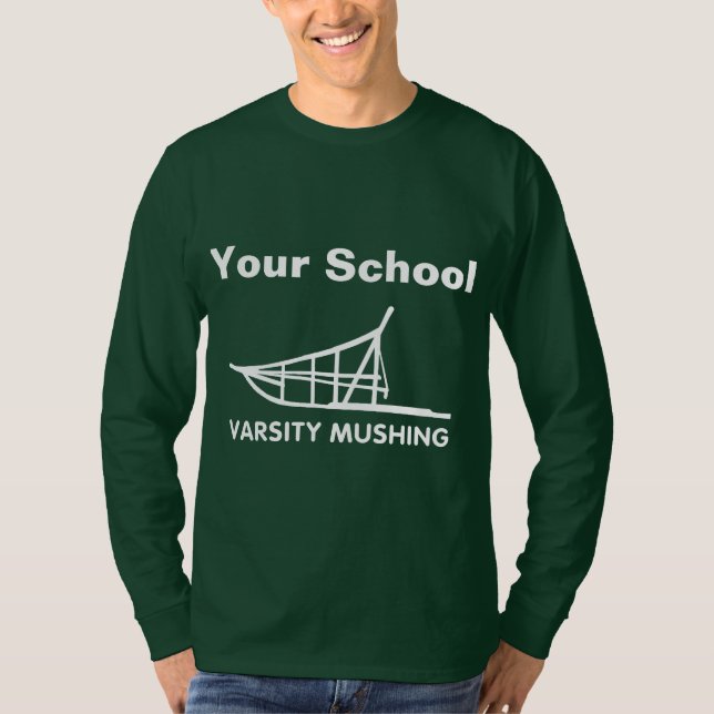 Varsity Mushing T Shirt (Framsida)