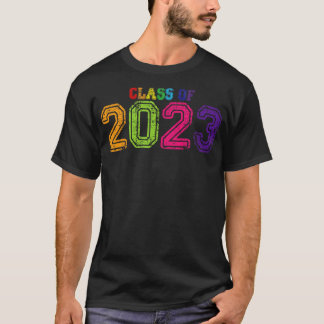 Varsity Rainbow Class of 2023 T Shirt