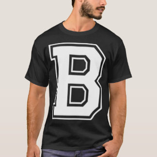 Varsity Sweater with B logo Pullover T Shirt