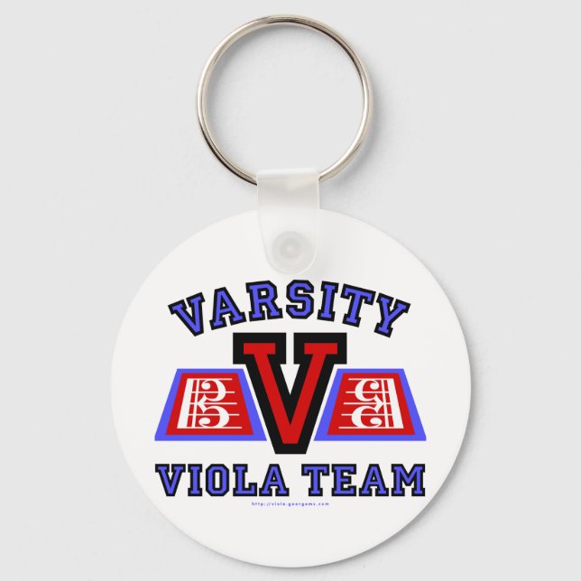 Varsity Viola Team Nyckelring (Framsida)