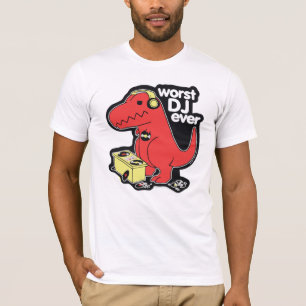 Värst DJ någonsin T-Rex T Shirt