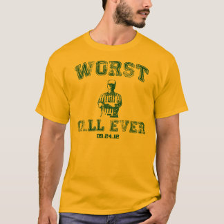 Värst för appell guld någonsin - t-shirt