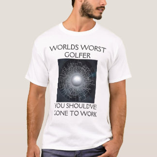 VÄRST GOLFARE FÖR VÄRLDAR T SHIRT