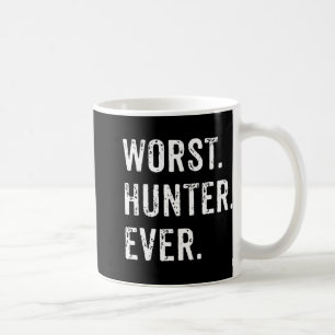 Värst Hunter, aldrig funny jakt på Hjort Camp Papp Kaffemugg