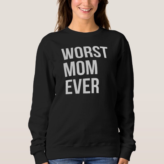 Värst Mamma någonsin funny Mor Mamma T Shirt (Framsida)