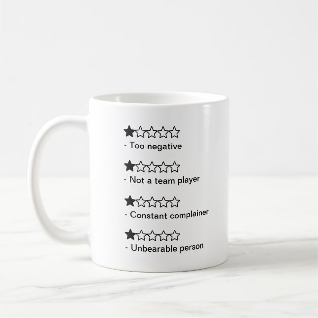Värst medarbetare 2024 inkl. betyg kaffemugg (Vänster)