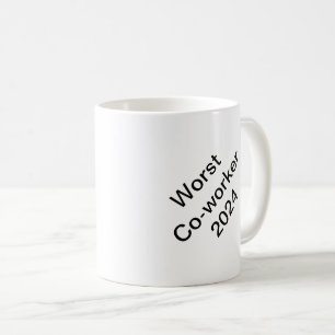 Värst medarbetare 2024 kaffemugg