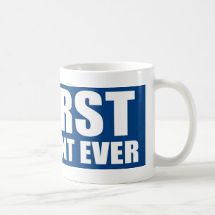 Värst president någonsin kaffemugg