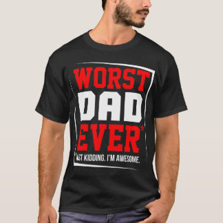 värsta pappa någonsin t shirt