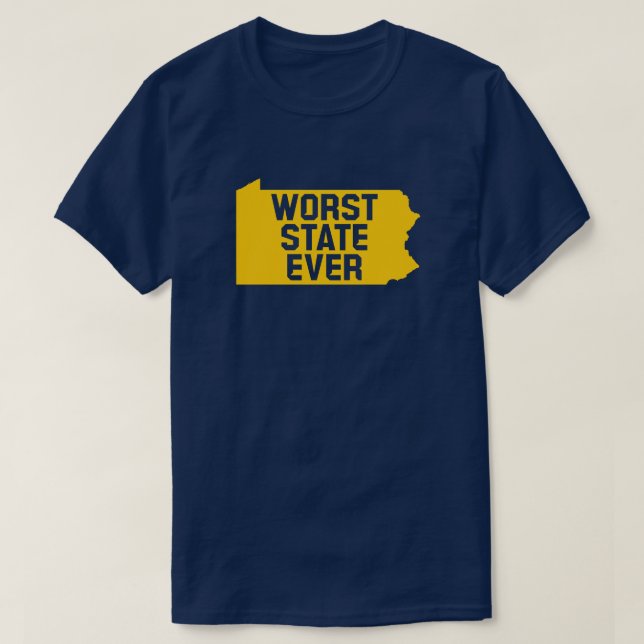 Värsta staten någonsin (Penn) T Shirt (Design framsida)