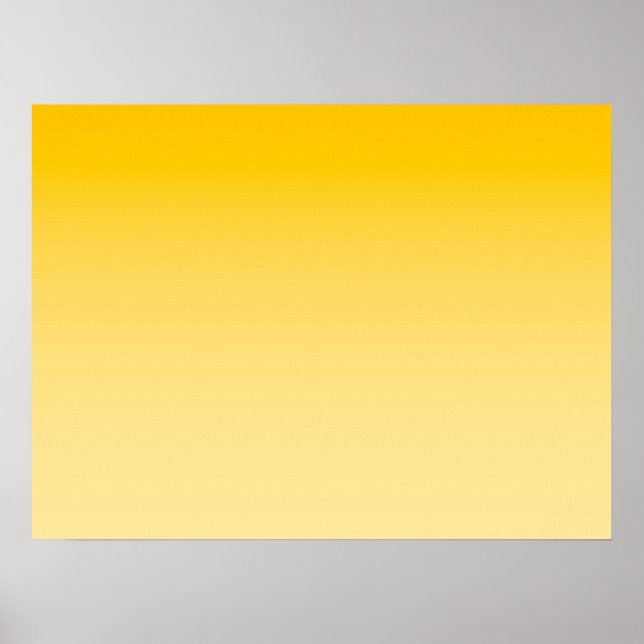 VÅRSTÄMNING – Pastellgul | ljus till djup |  Poster (Framsidan)