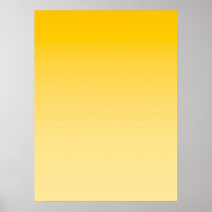 VÅRSTÄMNING – Pastellgul ljus till djup Poster