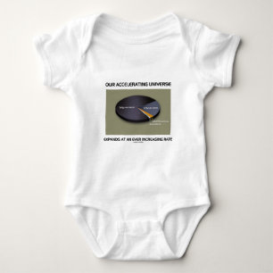 Vårt accelerera universum utvidgar everincreasing tee shirt