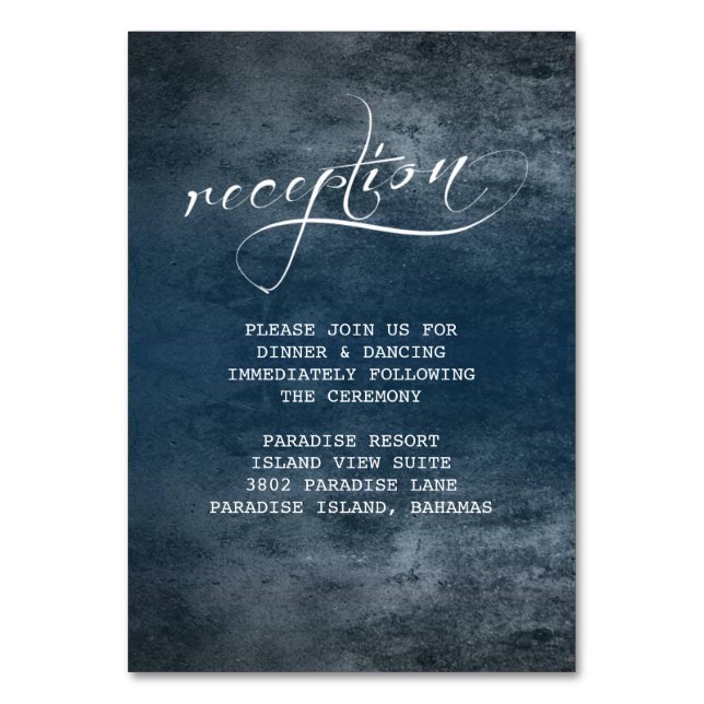 Vårt Äventyr börjar med bröllopskort Bordsnummer (Framsidan)