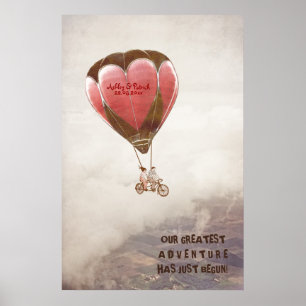 Vårt äventyr har precis börjat poster