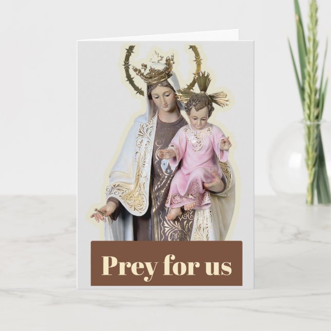 Vårt Carmel Card-kort för montering i Dam Kort (Framsida)