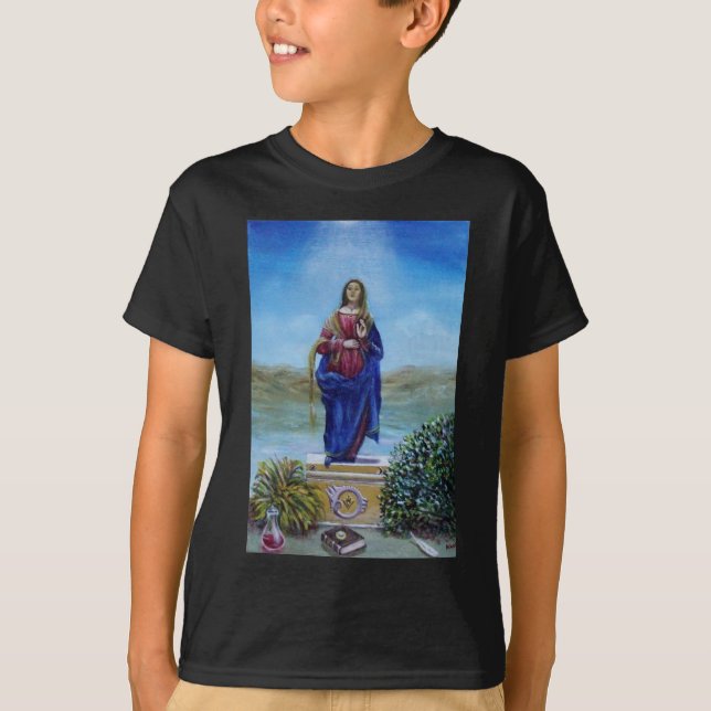 VÅRT DAM AV LJUSMORNA AV Omakulat Conception T-shirt (Framsida)