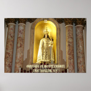 VÅRT DAM AV MOUNT CARMEL AV ÖSTER HARLEM ... POSTER