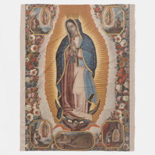 Vårt Dam i Guadalupe-Religiösan, det katolska Me Fleecefilt