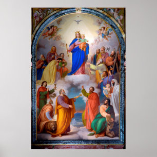 Vårt Dam och Saints Poster