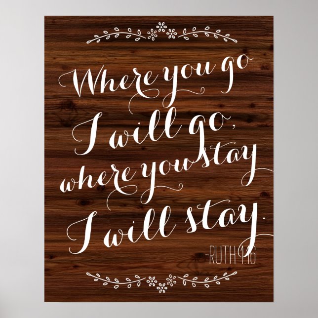 Vart du ska jag åka dit du stannar. poster (Framsidan)