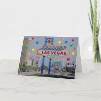 Vårt Fabulous Las Vegas-årsjubileumskort