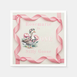 Vårt Fånig är att svänga en födelsedag Pappersservett