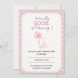 Vårt Fånig går födelsedag Inbjudningar