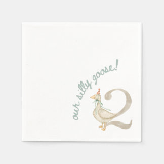 Vårt Fånig går på andra födelsedag Napkin Pappersservett