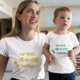 VÅRT FÖRSTA EID ALFTR SAMMAN T SHIRT