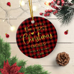 Vårt första julhus har varit ett Rustic Farmhouse Julgransprydnad Keramik<br><div class="desc">Vår första julklapp har varit ett prydnadsföremål för Rustic Farmhouse</div>