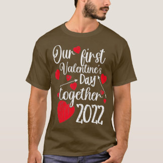 Vårt första matchande samverkande Valentines day 2 T Shirt