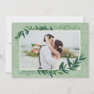 Vårt första moderna botaniska foto i julklapp julkort