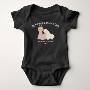 Vårt första Mors dag, Baby Llamas-tullnamn T Shirt