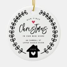 Vårt första nya julhus