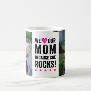 Vårt fotfoto Mamma Sten Mugg