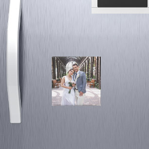 Vårt foto i bröllop magnet