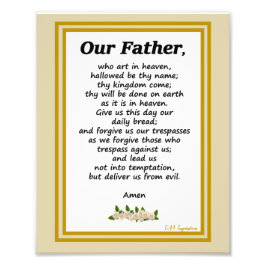 Vårt foto i Far Prayer Matthew 6:9-13