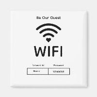 Vårt gäst Wifi-lösenord 