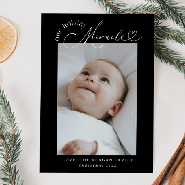 Vårt Helgdag Miracle Black Birth-meddelande Meddelande (Skapare uppladdad)