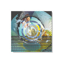 "Vårt hemland" 24" x 24"