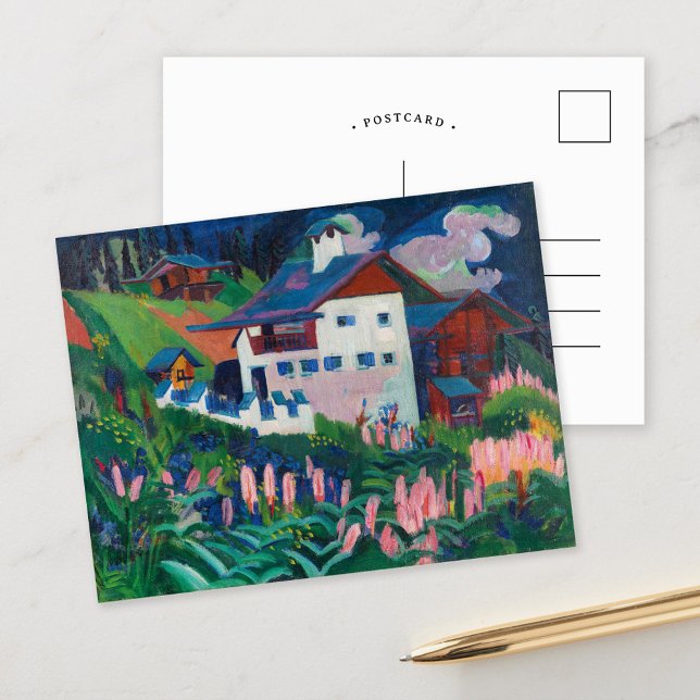 Vårt hus | Ernst Ludwig Kirchner Vykort (Skapare uppladdad)