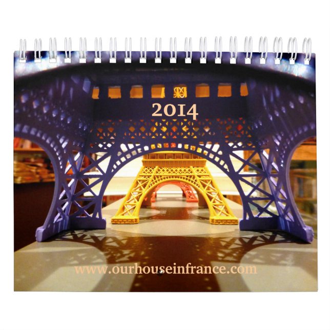 Vårt hus i frankriken, kalender 2014 (Omslag)